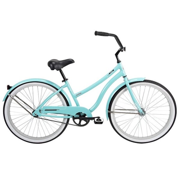 Huffy Women's Cruiser Bicycle, Women, Aluminum Frame, Rear Coaster